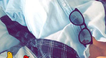 Pitty mostra sua barriga de gravidez - Foto: Reprodução/Snapchat