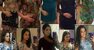 Thais Fersoza mostra montagem de fotos de sua gravidez - Foto: Reprodução/Instagram
