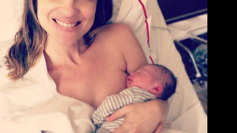 Carolina Kasting deu à luz Tom no dia 1º de julho - Foto: Reprodução/ Instagram