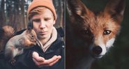 O fotógrafo Konsta Punkka faz cliques intimistas de animais selvagens - Foto: Konsta Punkka