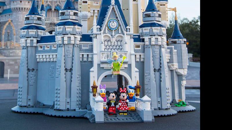 Lego lança pacote para montar o castelo da Cinderella - Foto: Divulgação