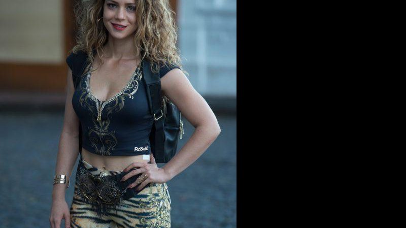 Leandra Leal como Kellen na minissérie Justiça - Foto: TV Globo/ Estevam Avellar