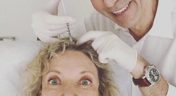 Marília Gabriela faz tratamento para recuperar a cabeleira volumosa - Foto: Reprodução/ Instagram