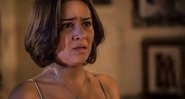 Olívia fica em choque e chora desesperada com o sumiço de Santo - Foto: TV Globo/ Inácio Moraes/ Gshow