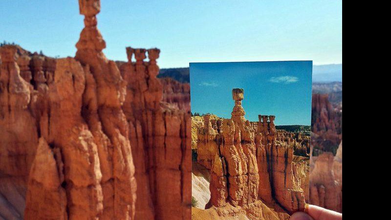 Bryce Canyon National Park – Setembro de 1974 e Maio de 2016 – Foto: Christian Carollo