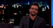 Wagner Moura no programa comandado por Jimmy Kimmel - Foto: Reprodução