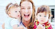 Luana Piovani com os gêmeos, Liz e Bem - Foto: Reprodução/ Instagram