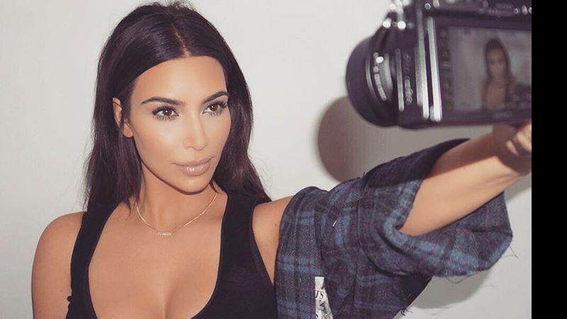 Kim Kardashian é viciada em selfies - Foto: Reprodução/ Instagram