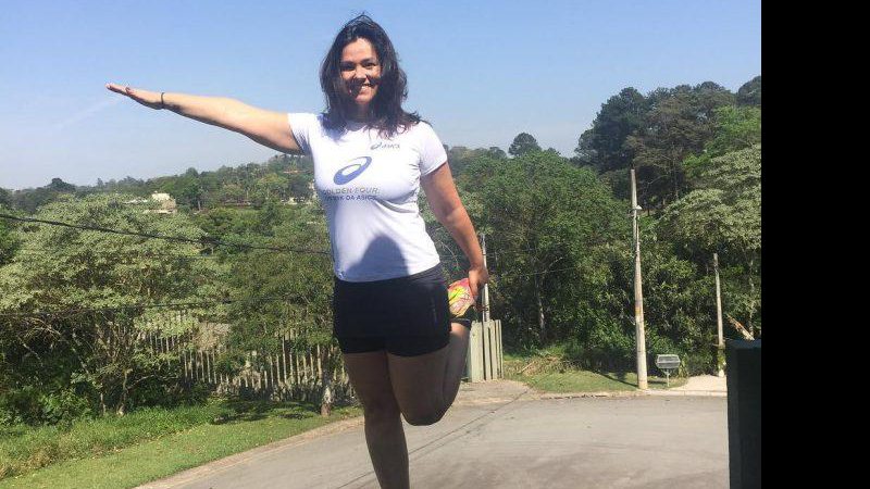 Suzana Alves está retomando rotina de exercícios após o nascimento do filho Benjamin - Foto: Reprodução/ Instagram