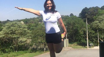 Suzana Alves está retomando rotina de exercícios após o nascimento do filho Benjamin - Foto: Reprodução/ Instagram