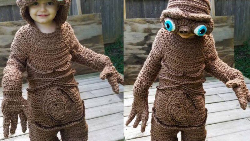 Fantasia de E.T. - Foto: Reprodução/ Facebook