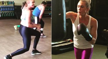 Hortência pratica boxe, dança e complementa os cuidados com o corpo com malhação na academia - Foto: Reprodução/ Instagram