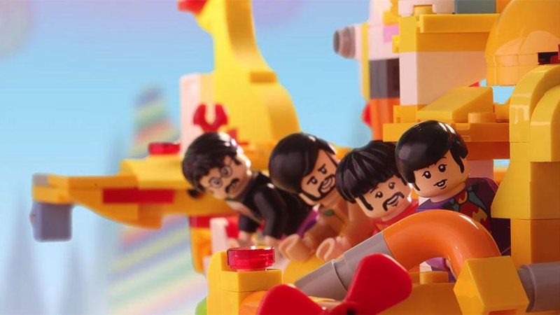 LEGO lança pacote inspirado em Yellow Submarine, dos Beatles - Foto: Divulgação