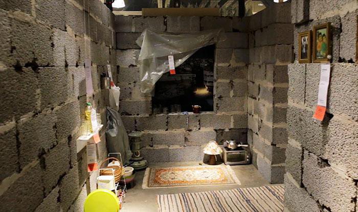 Loja montou espaço inspirado em casa de refugiados sírios para conscientizar seus clientes - Foto: Divulgação
