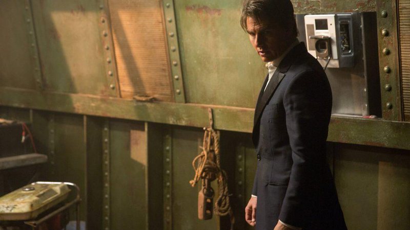 Tom Cruise como o agente Ethan Hunt, em cena de Missão: IMpossível 5 – Nação Secreta – Foto: Divulgação