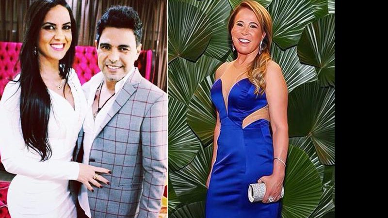 Graciela Lacerda com o namorado Zezé e Zilu - Foto: Reprodução/ Instagram