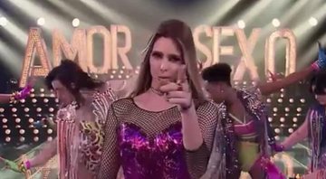 Fernanda Lima na vinheta da 10ª temporada de Amor & Sexo - Foto: TV Globo