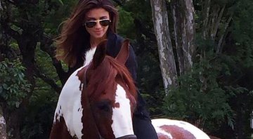 Paula Fernandes e o cavalo Egito - Foto: Reprodução/ Instagram