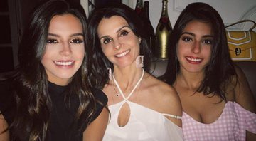 Giovanna Lancellotti com a mãe Giuliana e a irmã Gabi - Foto: Reprodução/ Instagram
