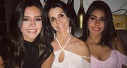 Giovanna Lancellotti com a mãe Giuliana e a irmã Gabi - Foto: Reprodução/ Instagram