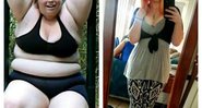 Hurley antes e depois de perder 87 quilos - Foto: Imgur/ Hurleyyy831
