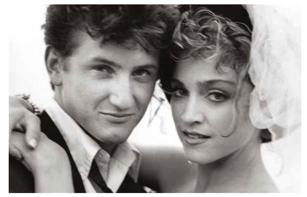 Madonna leiloa fotos de seu casamento com Sean Penn - Foto: reprodução/ Madonna.com