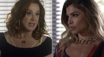 Salete e Luciane brigam feio e ela decide deixar a campanha política - Foto: TV Globo
