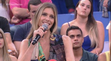 Fernanda Lima é uma das convidadas do Altas Horas que vai ao ar neste sábado (21/01) - Foto TV Globo/ Ramón Vasconcelos