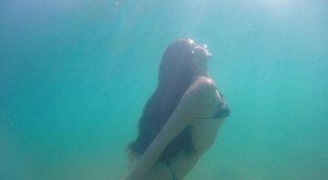Camila Queiroz venceu o medo da água - Foto: Reprodução/ Instagram