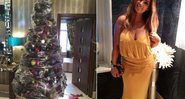 Chantelle não quis saber de perder tempo guardando os enfeites de Natal - Foto: Reprodução/ Instagram