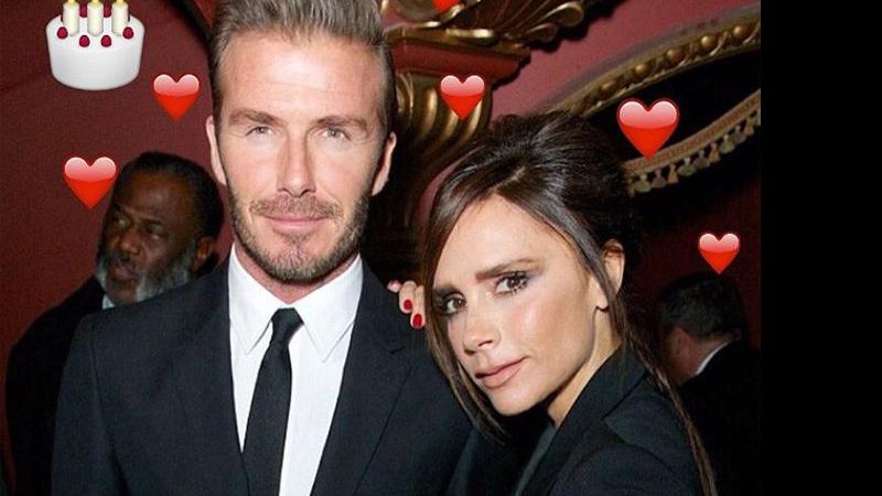 David e Victoria Beckham completam 18 anos de casados em 2017 - Foto: Reprodução/ Instagram