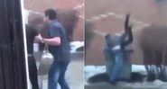 Após descobrir traição, namorada joga a companheira na lixeira - Foto: Reprodução/ YouTube