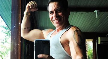 Leandro Hassum mostrou os músculos em sua página no Instagram - Foto: Reprodução/ Instagram