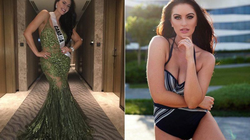 Siera Bearchell foi chamada de “cheinha” durante coletiva de Imprensa no Miss Universo - Foto: Reprodução/ Instagram