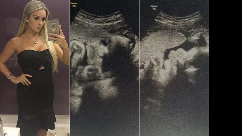 Letícia Santiago aos oito meses de gestação - Foto: Reprodução/ Instagram