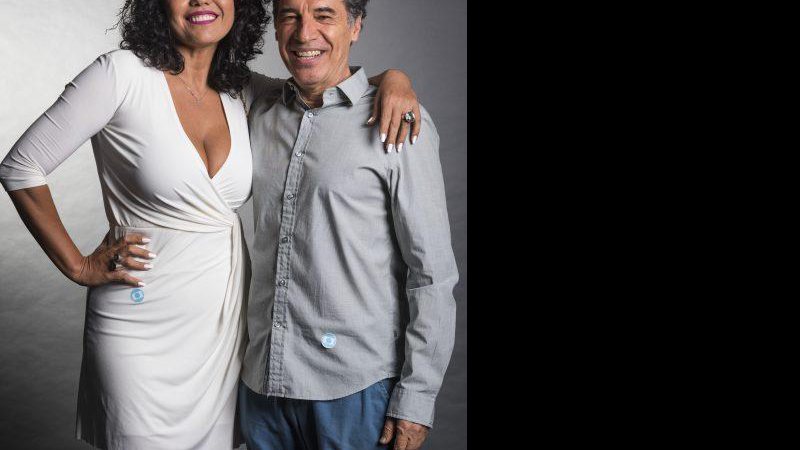 Paulo Betti e Dadá Coelho estão juntos há um ano - Foto: TV Globo/ César Alves