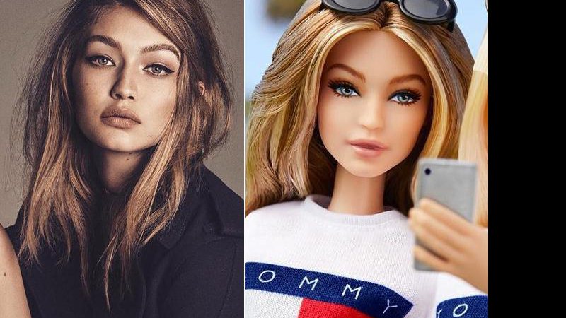 Barbie homenageia a modelo Gigi Hadid - Foto: Reprodução/ Instagram