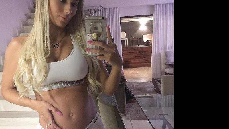 Letícia Santiago está entrando no nono mês de gravidez - Foto: Reprodução/ Instagram