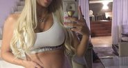 Letícia Santiago está entrando no nono mês de gravidez - Foto: Reprodução/ Instagram