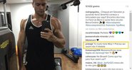 Rodrigo Godoy pegou firme na dieta e nos treinos - Foto: Reprodução/ Instagram