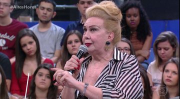 Rogéria em sua participação no Altas Horas - Foto: TV Globo