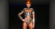 Sabrina usou um traje futurista no Baile da Vogue - Foto: Reprodução/ Instagram