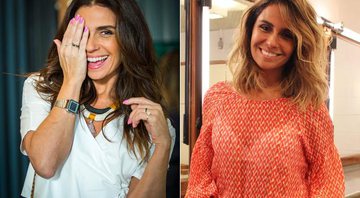 Giovanna Antonelli antes e depois da transformação - Foto: TV Globo/ Raquel Cunha e TV Globo/ Hellen Couto/ Gshow