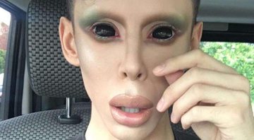 Vinny Ohh quer ficar parecido com um alienígena assexuado - Foto: Reprodução/ Instagram