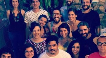 Marcelo Adnet curtiu um churrasco entre amigos neste final de semana - Foto: Reprodução/ Instagram
