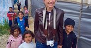 Voluntárias da IKMR, Flávia Alessandra, Priscila Fantin e Daniele Suzuki visitaram campos de crianças refugiadas na Páscoa - Foto: Reprodução/ Instagram