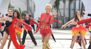 Xuxa na gravação da abertura do reality Dancing Brasil - Foto: Blad Meneghel e Edu Moraes/Record TV