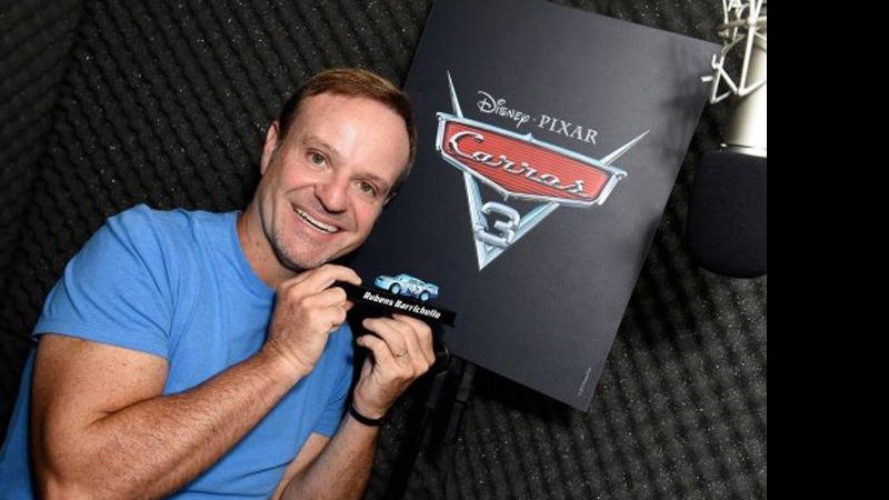Rubens Barrichello dublará piloto veterano da Dinoco em “Carros 3” - Foto: Reprodução/ Instagram