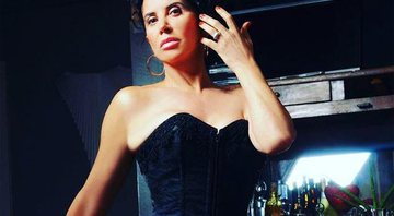 Claudia Alencar em sua participação na novela Rock Story - Foto: Reprodução/ Instagram