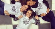 Fernanda Souza posa com as amigas Aretha Oliveira e Francis Cozta - Foto: Reprodução/ Instagram